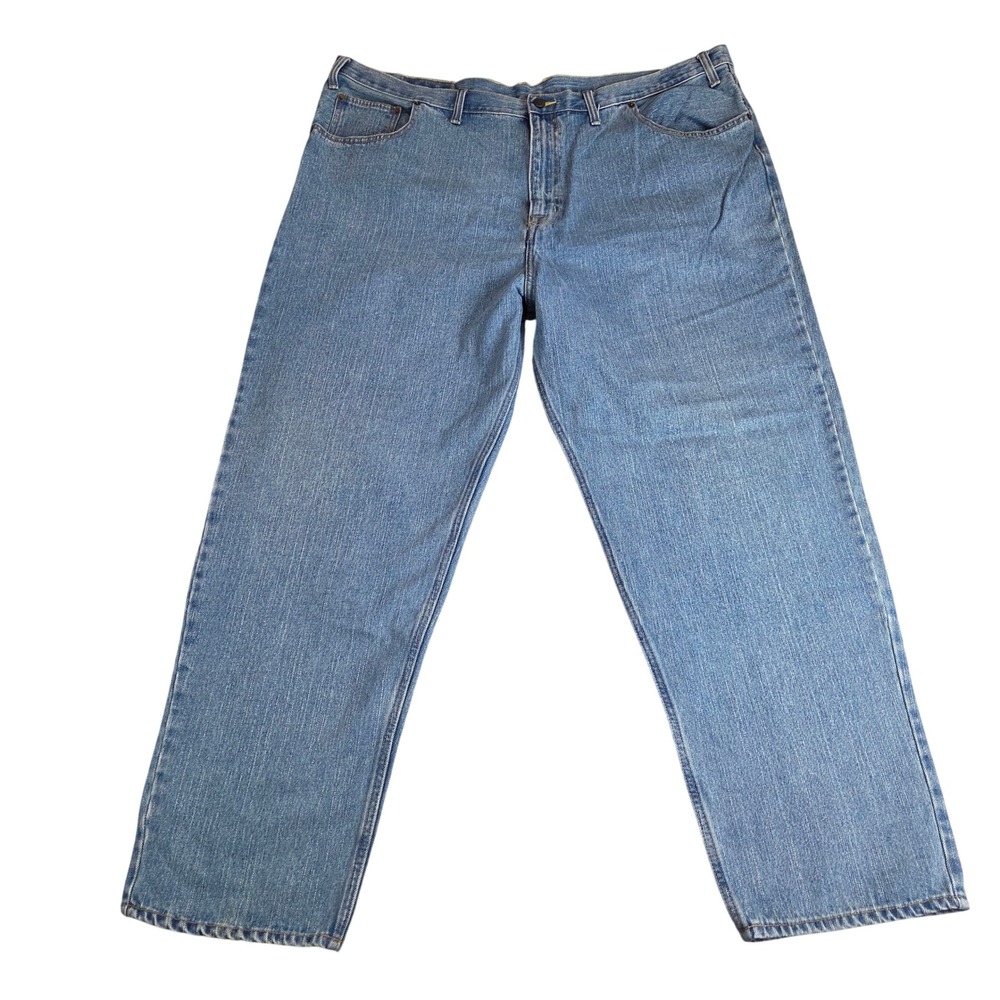 Arizona Men's Relaxed Fit Jeans Size 48 (Measures 46X31) Casual Rugged Denim
